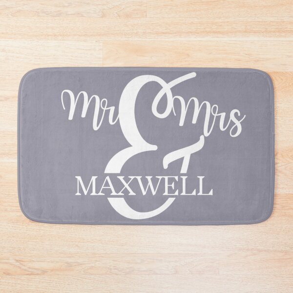 Item preview, Mr & Mrs MAXWELL | SILVER designed and sold by yourscotborders.