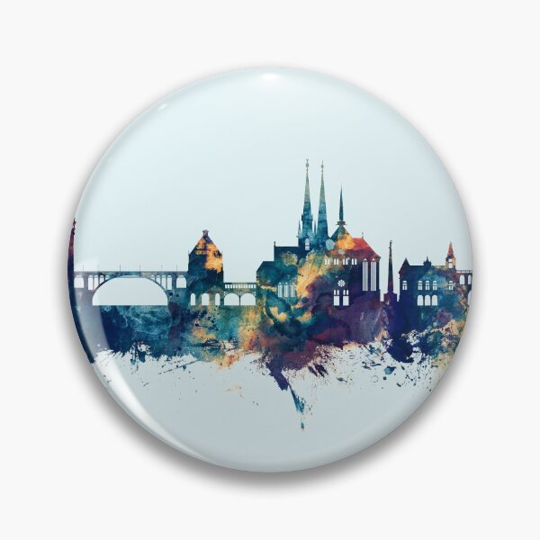 Item preview, Luxembourg City Skyline designed and sold by ArtPrints.