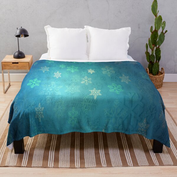 Item preview,  Christmas blu snowflakes Art Pattern designed and sold by customgiftstore.