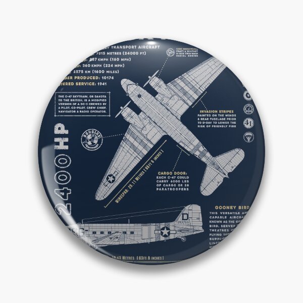 Item preview, C-47 Skytrain designed and sold by 909 Apparel®.