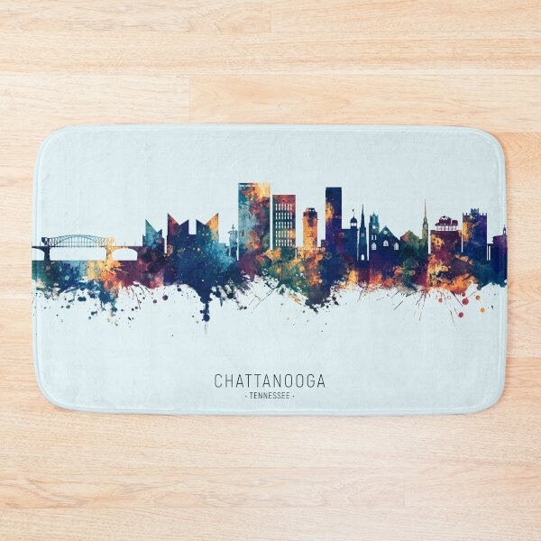 Item preview, Chattanooga Tennessee Skyline designed and sold by ArtPrints.