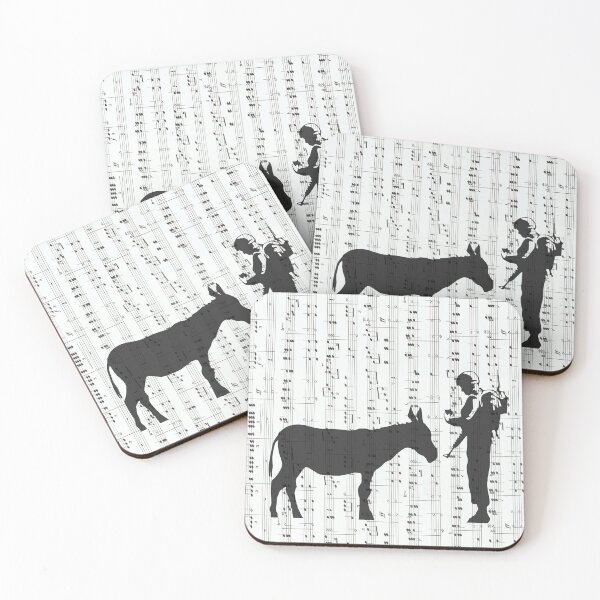 Item preview, A Soldier Checking a Donkey's ID designed and sold by IvonDesign.