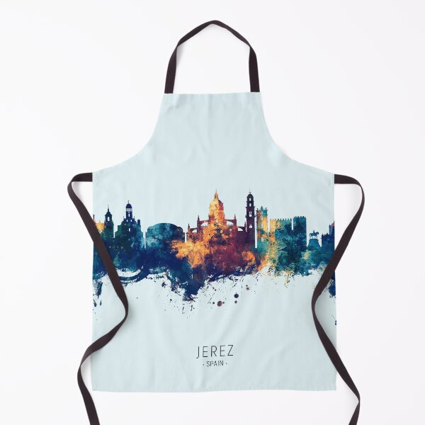 Item preview, Jerez Spain Skyline designed and sold by ArtPrints.