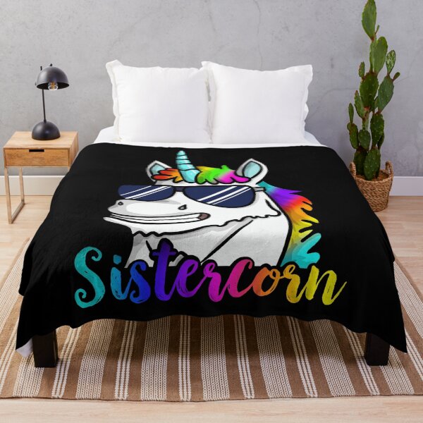 Item preview, Sistercorn Unicorn with Sunglasses designed and sold by mermaidselina.
