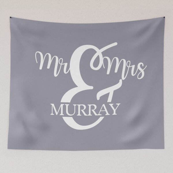Item preview, Mr & Mrs MURRAY | SILVER designed and sold by yourscotborders.