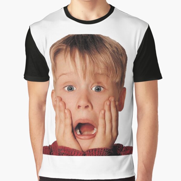 Macauly Culkin From Home Alone Graphic T-Shirt