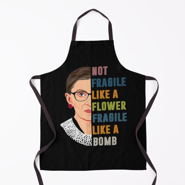 Item preview, Not Fragile Like A Flower But A Bomb Ruth Ginsburg RBG T-Shirt designed and sold by RBG1933Tee.