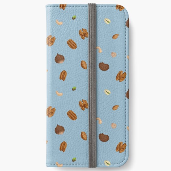 Go Nuts! Blue iPhone Wallet
