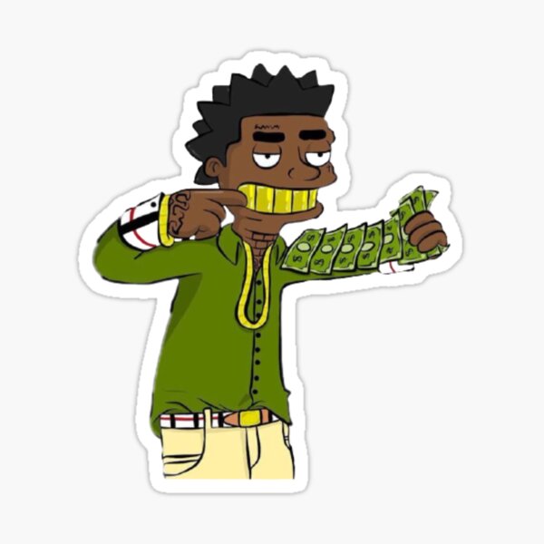 Artikel-Vorschau von Kodak Black, designt und verkauft von urbanstreetware.