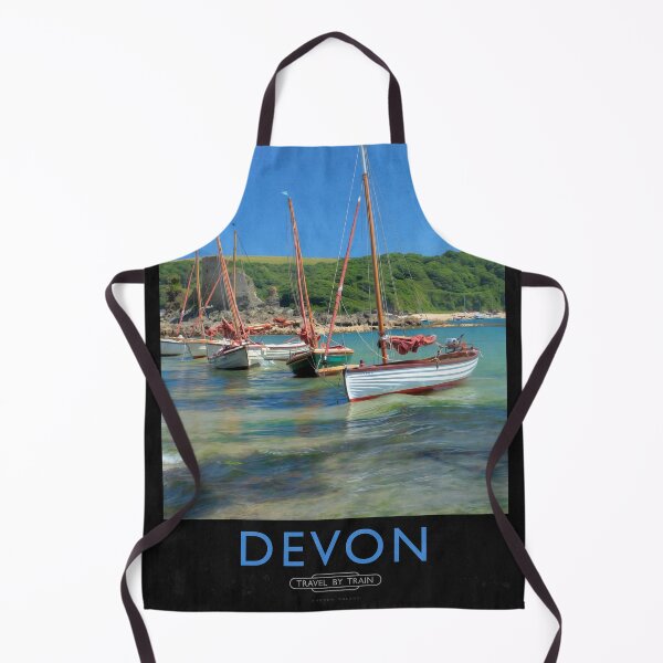 Item preview, Devon Railway Poster designed and sold by andrewroland.