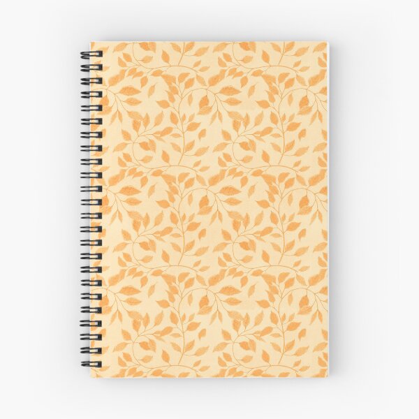 Item preview, Orange Leaves Vines Pattern designed and sold by everything4eva.