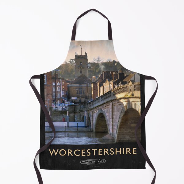 Item preview, Worcestershire Railway Poster designed and sold by andrewroland.