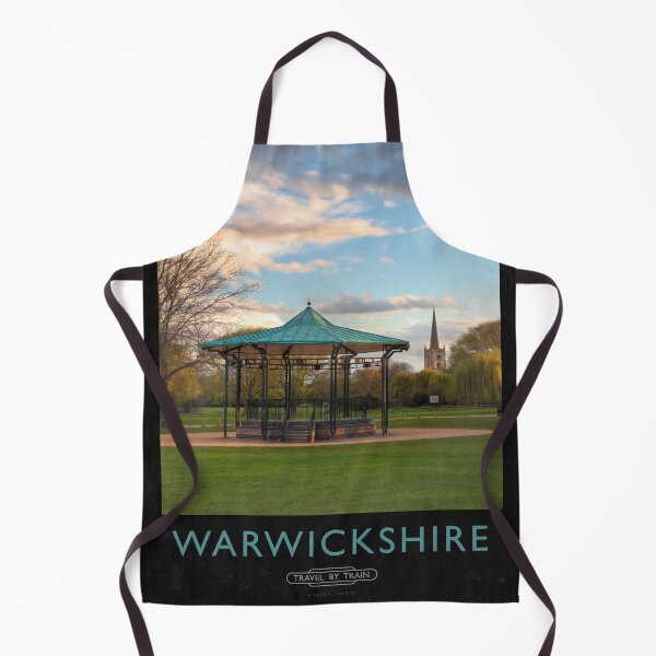Item preview, Warwickshire Railway Poster designed and sold by andrewroland.