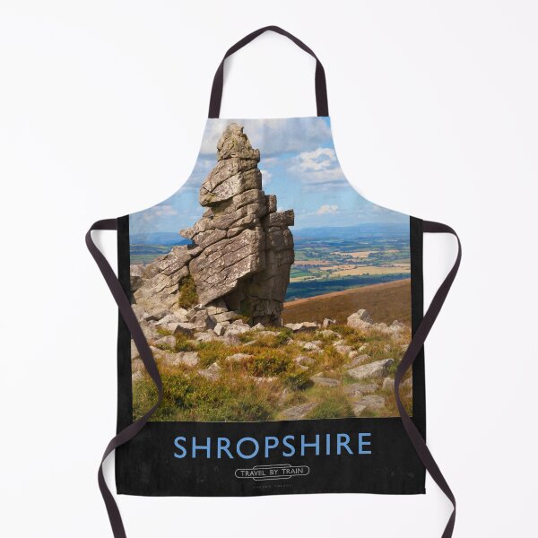 Item preview, Shropshire Railway Poster designed and sold by andrewroland.