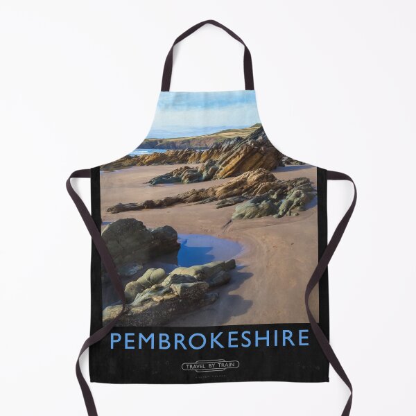 Item preview, Pembrokeshire Railway Poster designed and sold by andrewroland.