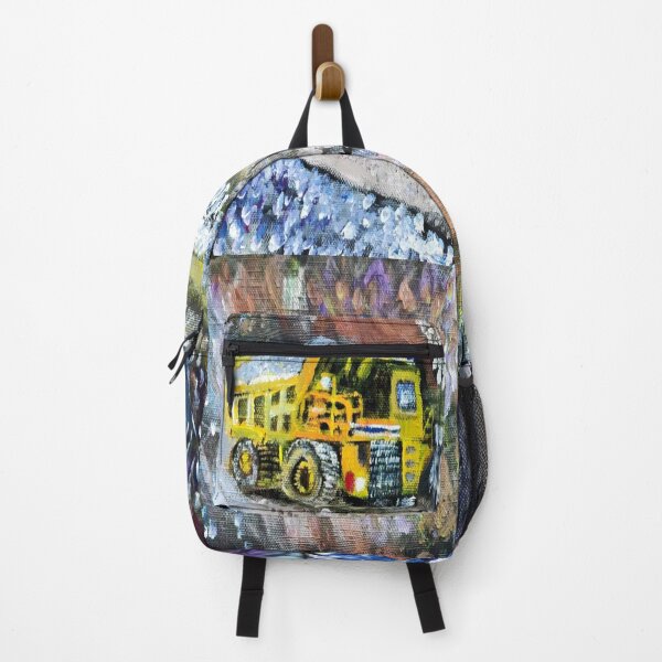 Item preview, Construction Quarry, Yellow Truck, Offroad Tractor, Cement Pickup designed and sold by CiliannArt.