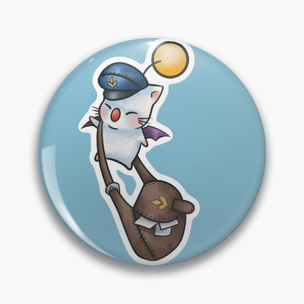Item preview, Special delivery, kupo! Delivery moogle from Final Fantasy 14 art designed and sold by SamInJapan.