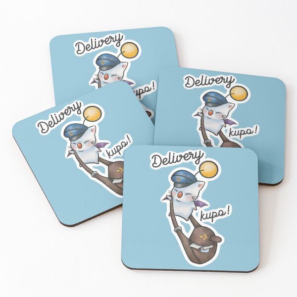 Item preview, Special delivery, kupo! Delivery moogle from Final Fantasy 14 art designed and sold by SamInJapan.