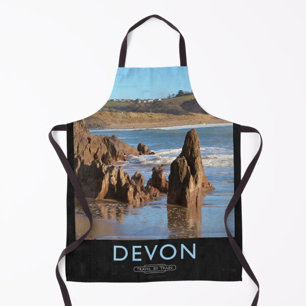 Item preview, Devon Railway Poster designed and sold by andrewroland.