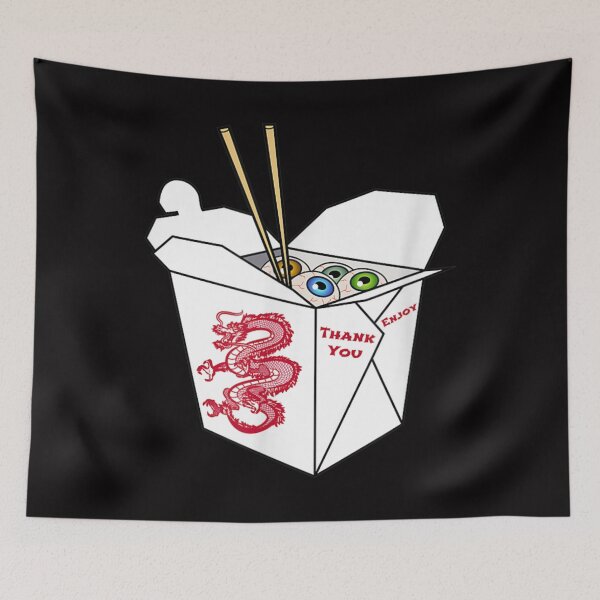Item preview, Creepy Cute Chinese Take Out with Eyeballs  designed and sold by DavidPascall.