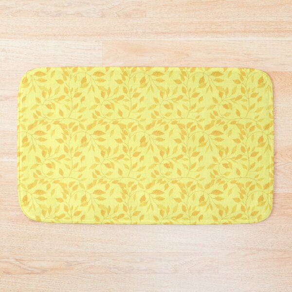 Item preview, Yellow Leaves Vines Pattern designed and sold by everything4eva.