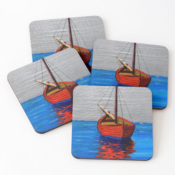Item preview, Moored boat designed and sold by EastofAngland.