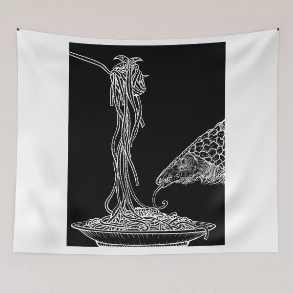 Item preview, PANGOLINS LOVE SPAGHETTI designed and sold by lautir.