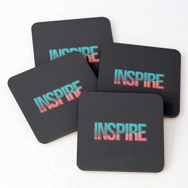 Item preview, Inspire Typography gradient Style designed and sold by Designhub1000.