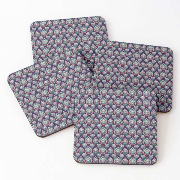 Item preview, Multicolor Throwback Teardrop Pattern 1 designed and sold by everything4eva.