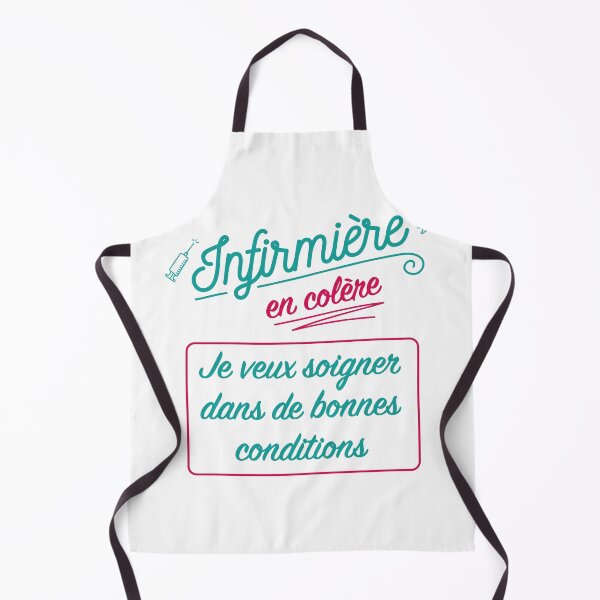 Aperçu de l'œuvre Infirmière en colère créée et vendue par Catcrea.