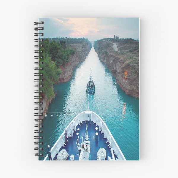 Item preview, Entering the Corinth Canal designed and sold by frankuffmann.