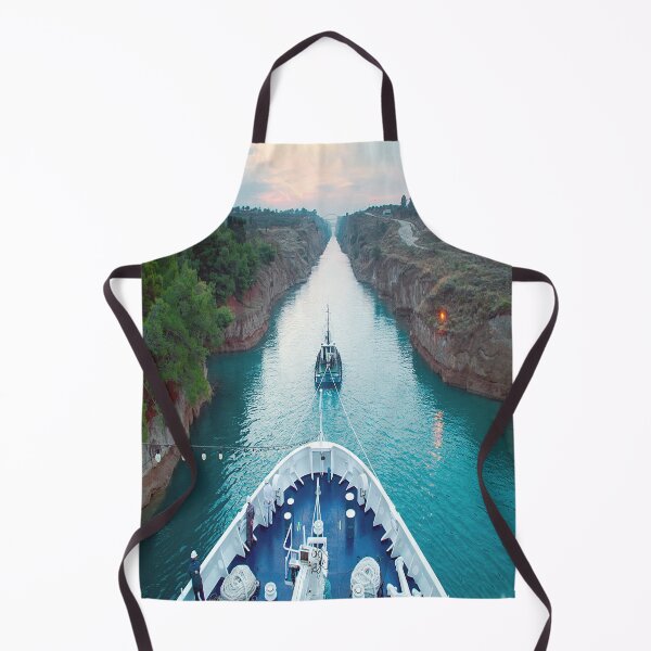 Item preview, Entering the Corinth Canal designed and sold by frankuffmann.
