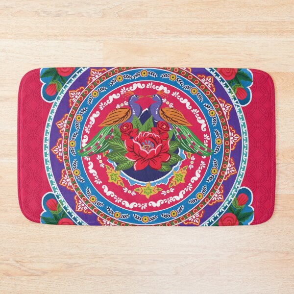 Item preview, Peacock Dance - Colorful & Floral Mandala Design designed and sold by storeIndus.