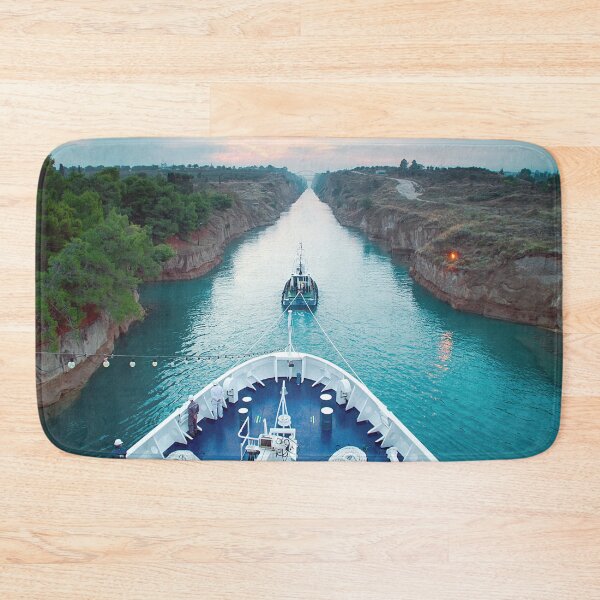 Item preview, Entering the Corinth Canal designed and sold by frankuffmann.