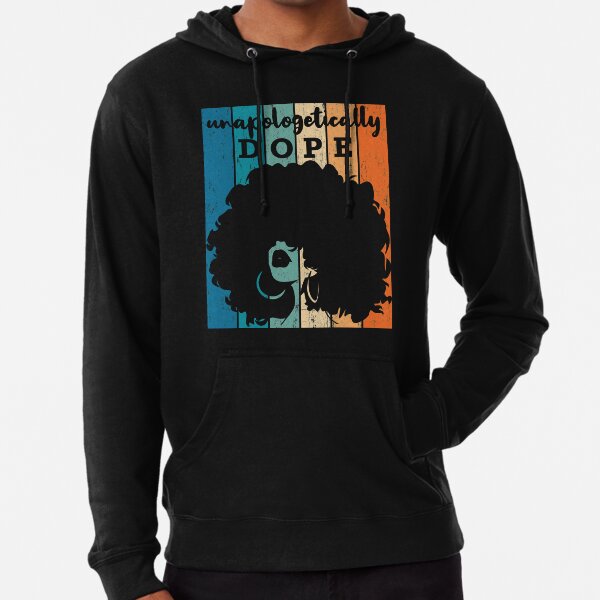  Unapologetically Dope Black History Month African American Zip  Hoodie : Clothing, Shoes & Jewelry