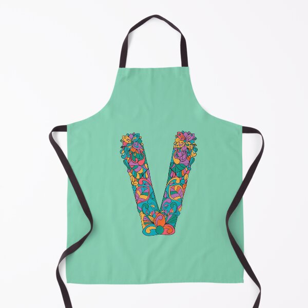 Item preview, Letter V Monogram personalized name print designed and sold by melbournegirl.
