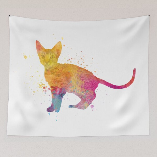 Item preview, Ocicat  cat in watercolor designed and sold by paulrommer.