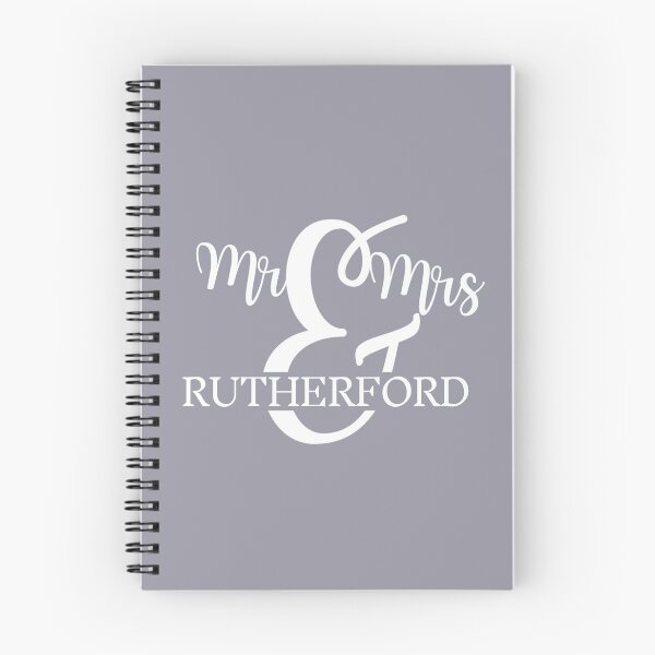 Item preview, Mr & Mrs RUTHERFORD | SILVER designed and sold by yourscotborders.