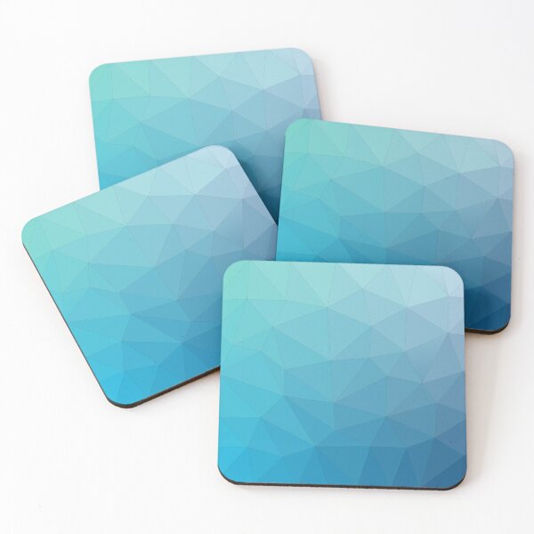 Item preview, Ocean Inspired Triangle Gradient Pattern designed and sold by Bojkiw.