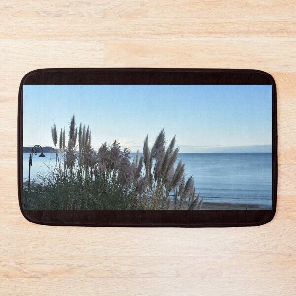 Item preview, Pampas Grasses by the sea at Lyme Regis Dorset UK designed and sold by lynn carter.