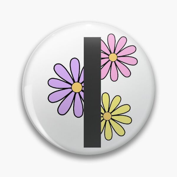Item preview, Floral Letter I designed and sold by passionatelyem.