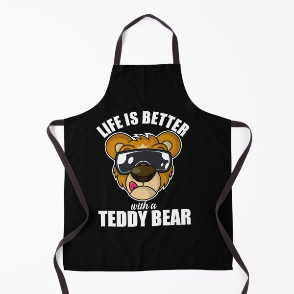 Item preview, Life is better with a teddy bear designed and sold by mermaidselina.