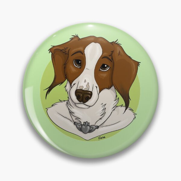 Item preview, Kooiker Dog Portrait (Emmy) designed and sold by Nora Back.