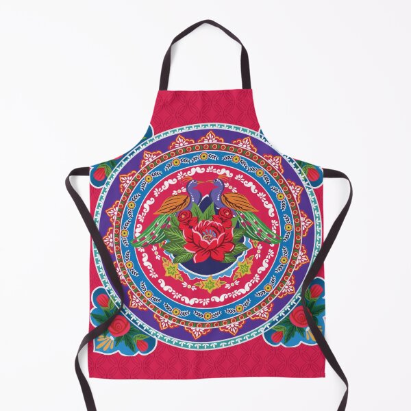 Item preview, Peacock Dance - Colorful & Floral Mandala Design designed and sold by storeIndus.