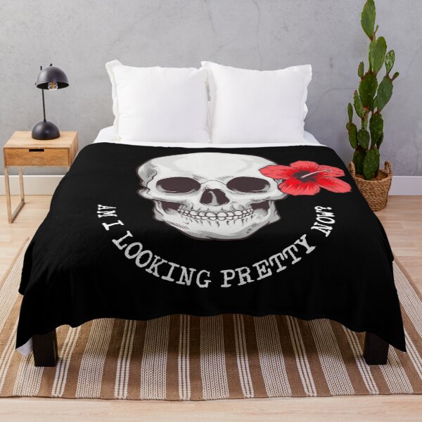 Item preview, Pretty looking Skull - Am I looking pretty now? designed and sold by lettersbysid.