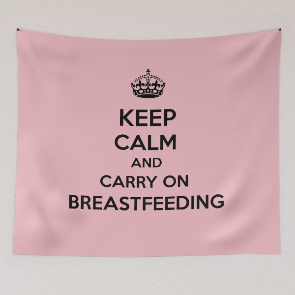 Item preview, KEEP CALM AND CARRY ON BREASTFEEDING : cute and funny designed and sold by RM2017.