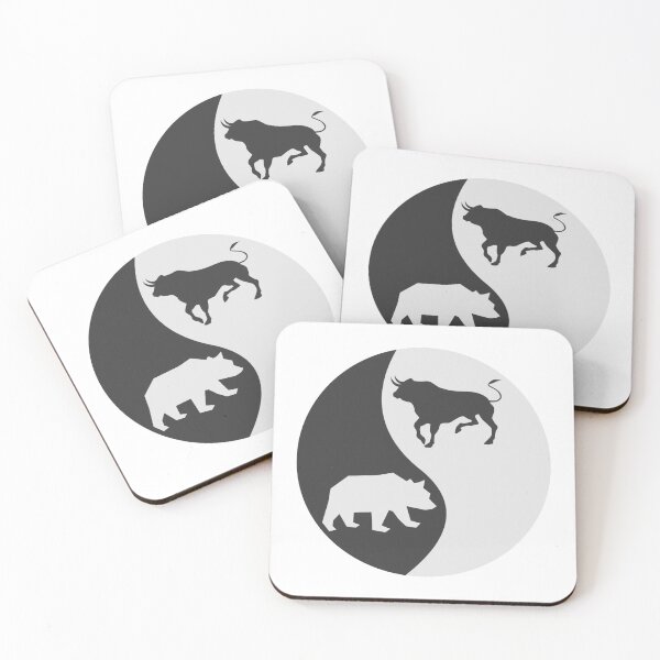 Item preview, Bull Vs Bear Trader Symbol  designed and sold by antonymarj.