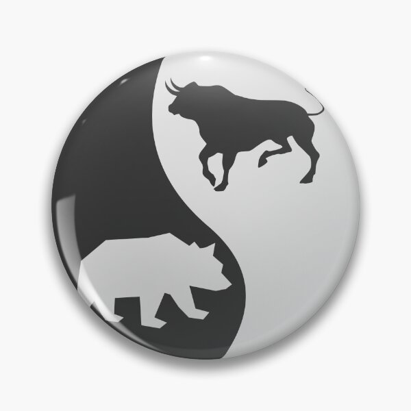 Item preview, Bull Vs Bear Trader Symbol  designed and sold by antonymarj.