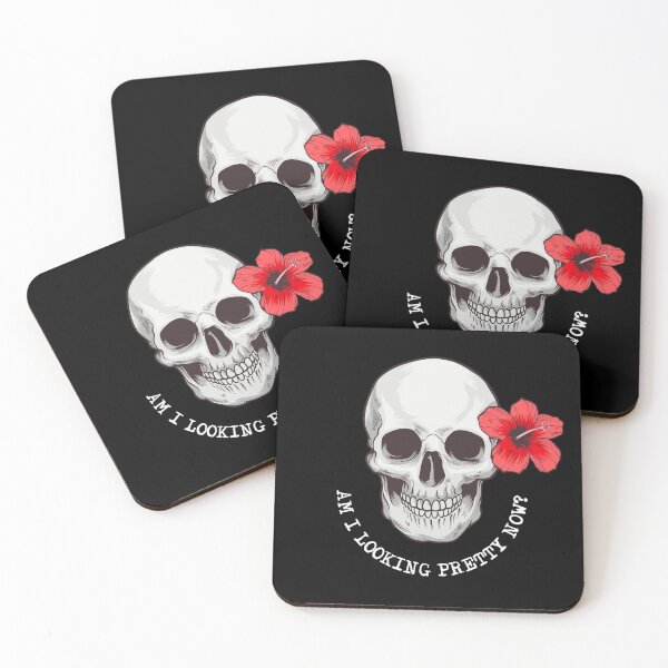 Item preview, Pretty looking Skull - Am I looking pretty now? designed and sold by lettersbysid.