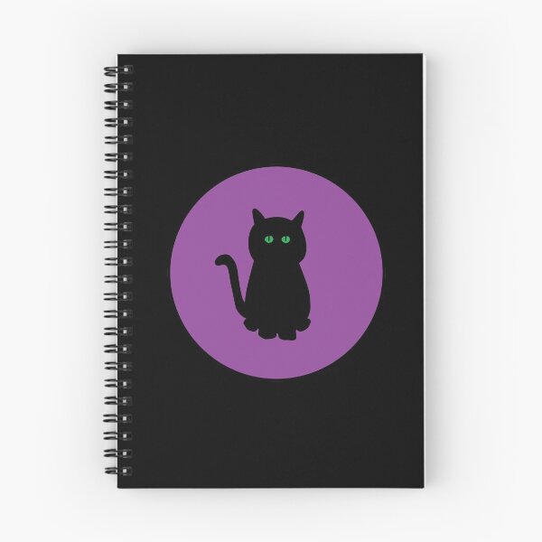 Item preview, Lindo y espeluznante gato negro de Halloween designed and sold by DanandDee.